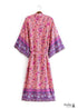 Vestido estilo kimono bohemio chic de ensueño para mujer